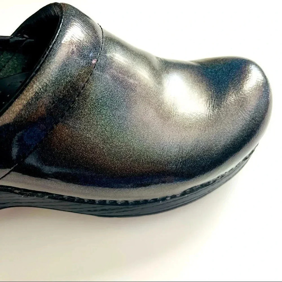Dansko Iridescent Metallic Sparkle Glitter Clogs - Picture 6 of 9